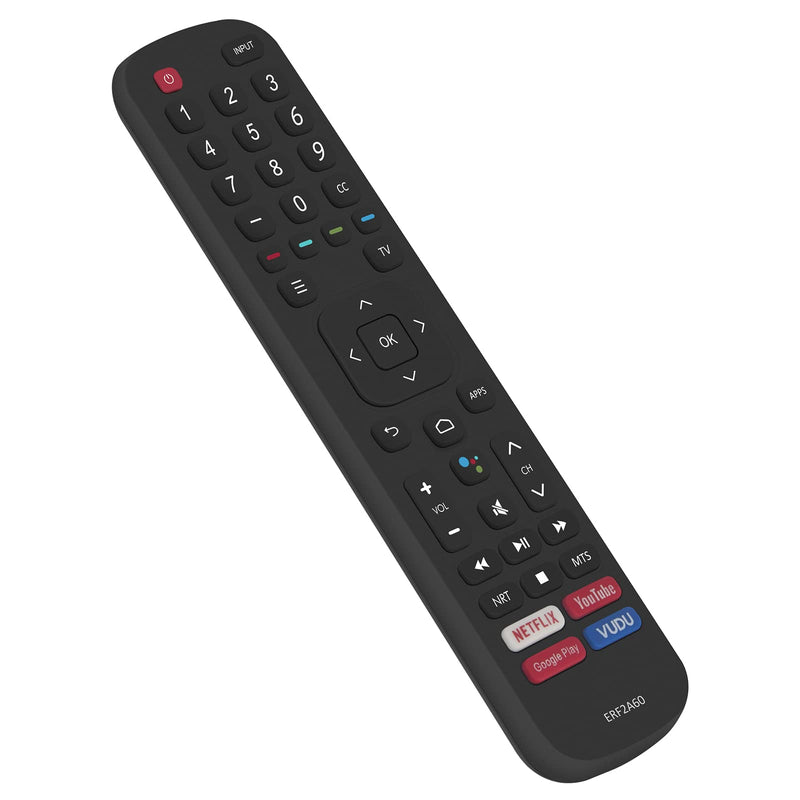 [Australia - AusPower] - PERFASCIN ERF2A60 Infrared Replacement Remote Control Compatible with Hisense Smart 4K TV 65H9F 55H8F 65H8F 50H8F 43H6570F 50H6570F 65H6570 55H9020F 55H9030F 55H9040F 55H9050F 55H9070F 55H6570F 