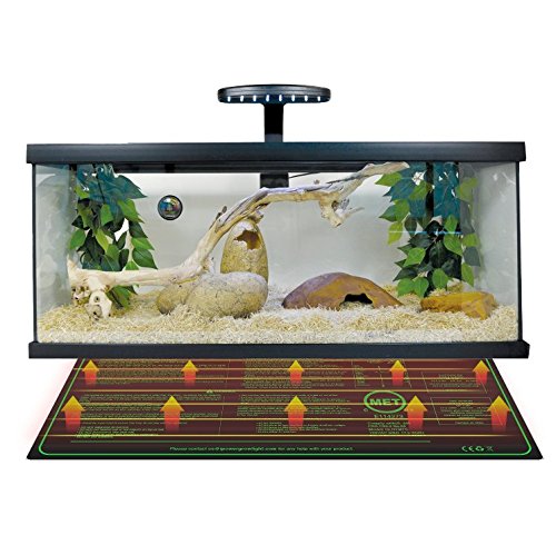 [Australia - AusPower] - iPower GLHTMTS Durable Waterproof Seedling Heat Mat Warm Hydroponic Plant Germination Starting Pad, 10" x 20.5", Black 10" x 20.5"Heat Mat 