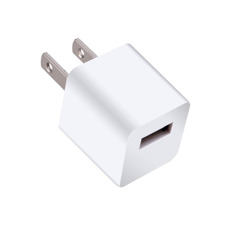 [Australia - AusPower] - ZLONXUN Wall Charger Block Power Adapter Plug USB Charging Cube Compatible with iPhone,iPod Touch (2 Pack) 