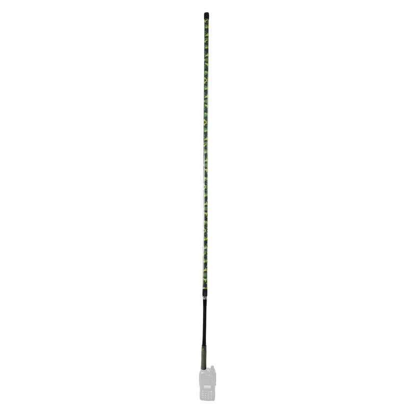 [Australia - AusPower] - HYS Tactical Camouflage Coating 27Mhz 11Meter 48.8inch Antenna with Goose-Neck for Cobra HH50WXST HH50 MRHH350FLT C75WXST Midland 75-822 75-785 MHS75 Uniden BC75XLT PRO401HH BC125AT Handheld CB Radio 