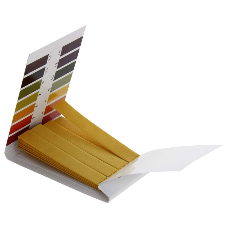 [Australia - AusPower] - Bettomshin 20 Packs of 1600 Strips PH 1-14 Test Paper Litmus Strips Tester Indicator Paper 80Pcs Per Pack for Garden and Soil Testing 