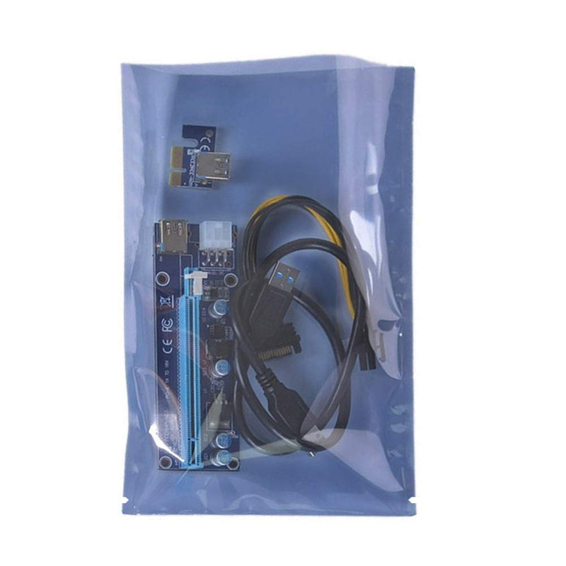 [Australia - AusPower] - 10Pcs Open Top Anti Static Bags 15.75x19.69in Extra Large ESD Shielding Bag 40x50cm with Static-Free Stickers for Computer Electronics 10pcs-15.75x19.69in Open-top 