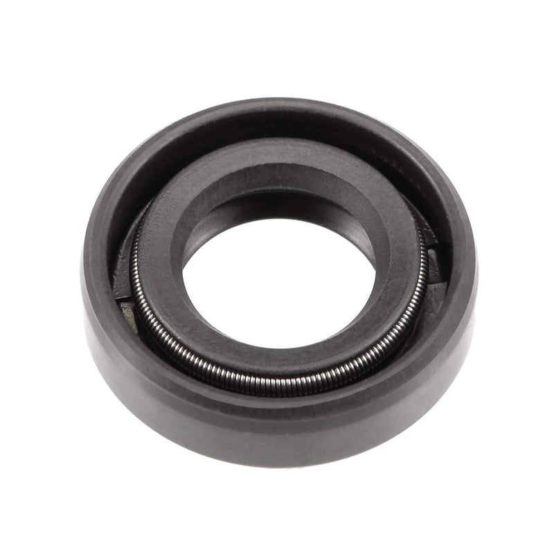 [Australia - AusPower] - uxcell Oil Seal, TC 10mm x 18mm x 5mm Nitrile Rubber Cover Double Lip with Spring for Bearing Shaft, Black Pack of 1 10mmx18mmx5mm 
