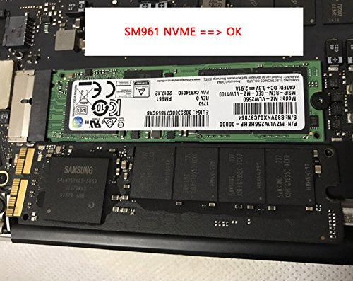 [Australia - AusPower] - Cablecc 12+16pin 2014 2015 to M.2 NGFF M-Key SSD Convert Card for A1493 A1502 A1465 A1466 