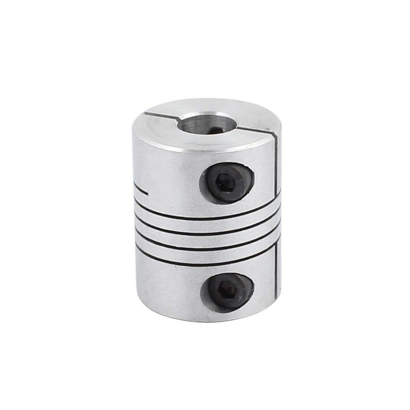 [Australia - AusPower] - Xnrtop 8mm to 8mm Shaft Coupling 25mm Length 20mm Diameter Stepper Motor Coupler Aluminum Alloy Joint Connector for 3D Printer CNC Machine DIY Encoder (Pack of 2? 
