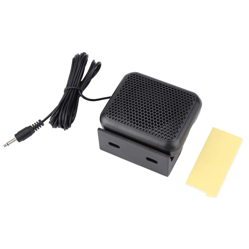 [Australia - AusPower] - Sanpyl Wired External Speaker, NSP-100 Mini External Speaker Mobile Radio Microphone for Kenwood Yaesu ICOM Ham Car Radios with a 3W Speaker 