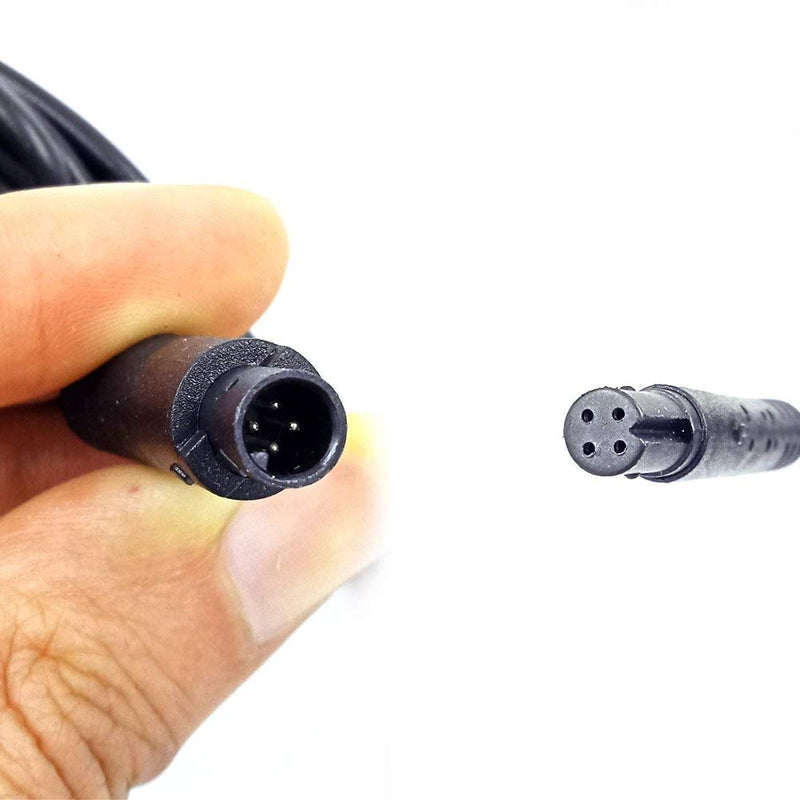 [Australia - AusPower] - 4 Pin 16.5Ft Dash Cam Rear View Backup Camera Reverse Car Recorder Cable Extension Cord (4-pin 16.5ft) 
