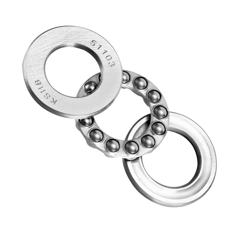 [Australia - AusPower] - uxcell 51103 Thrust Ball Bearings 17mm x 30mm x 9mm Chrome Steel ABEC3 Single Row Roller 3pcs 17mmx30mmx9mm 