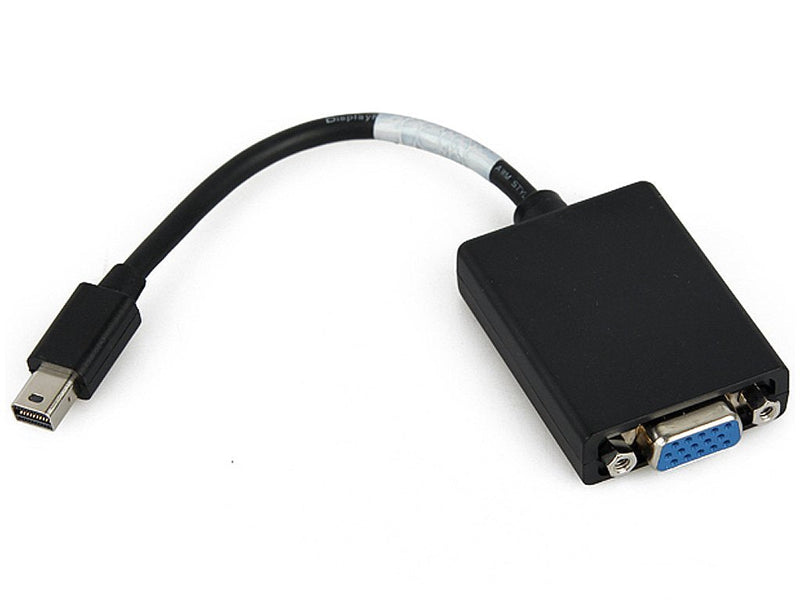 [Australia - AusPower] - Accell mDP to VGA Adapter - Mini DisplayPort to VGA (HD-15) Active Adapter - AMD Eyefinity Certified, 1920x1200 (WUXGA) @60Hz, Black - Polybag Black - Mini DisplayPort connector Poly Bag Packaging 
