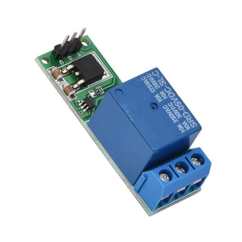 [Australia - AusPower] - Yosoo Health Gear 6-24V Flip-Flop Latch Relay Module Low Pulse Trigger Board Bistable Self-Locking Switch 