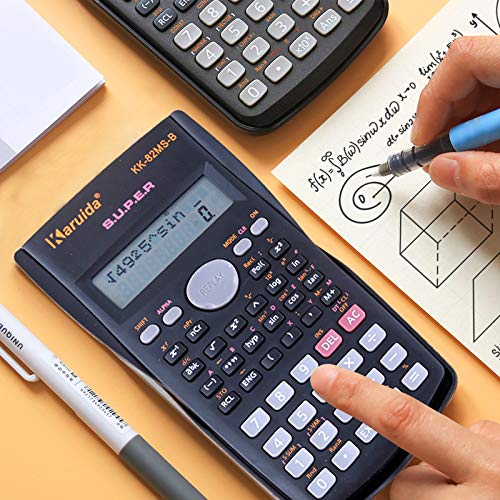 [Australia - AusPower] - SKYXINGMAI Scientific Calculator with Graphic Functions,Multiple Modes with Intuitive Interface, profect Suitable for stduents (2 PCS) 2 PCS 