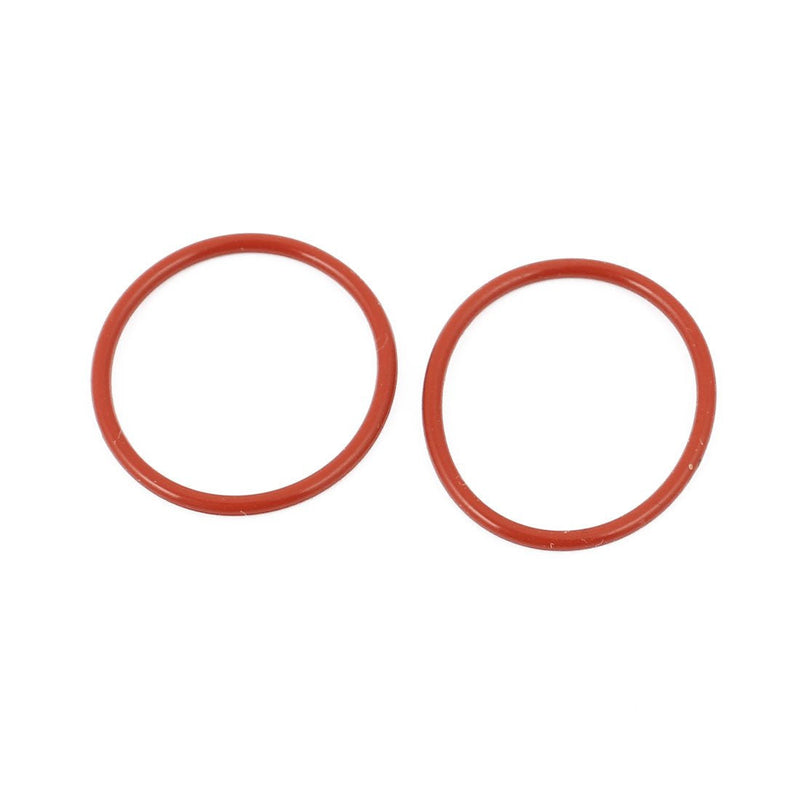 [Australia - AusPower] - uxcell 30Pcs Red 22mm x 1.5mm Silicone Rubber Gasket O Ring Sealing Ring Heat Resistant 