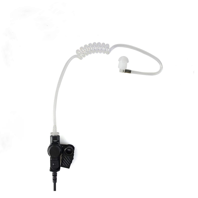 [Australia - AusPower] - Retevis 2 Way Radio Earpiece with Mic 2 Wire Surveillance Acoustic Tube Earpiece for Motorola APX6000 XPR6550 XPR7000 XPR7550e Walkie Talkies(1 Pack) 