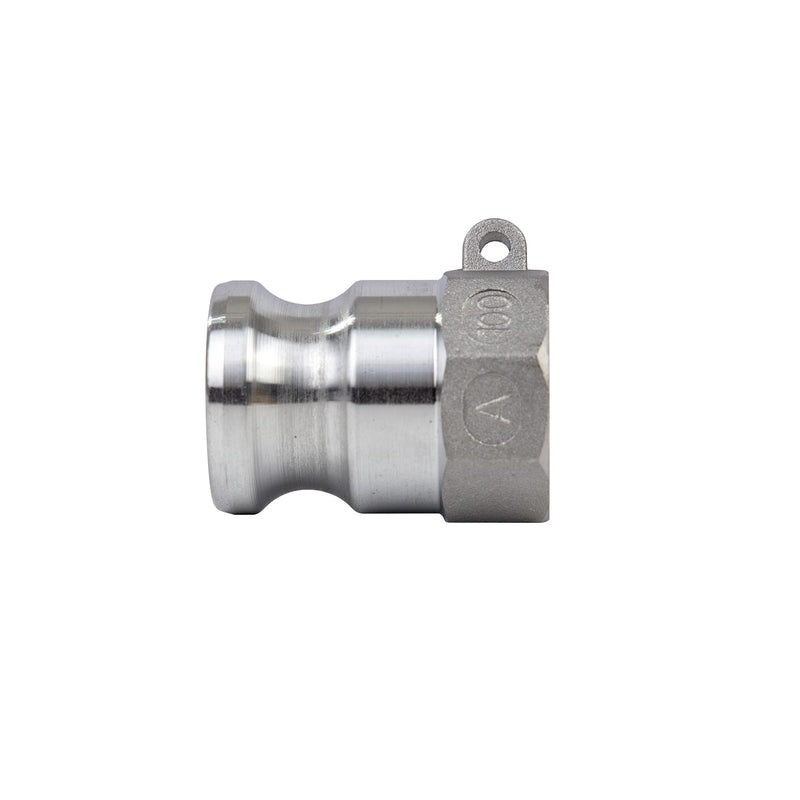 [Australia - AusPower] - Quafwia 2 pcs Aluminum cam lock fittings (1" Part A) cam groove hose fitting camlock fittings , Male Adapter Female NPT Thread camlock fitting (1‘’) 1‘’ 