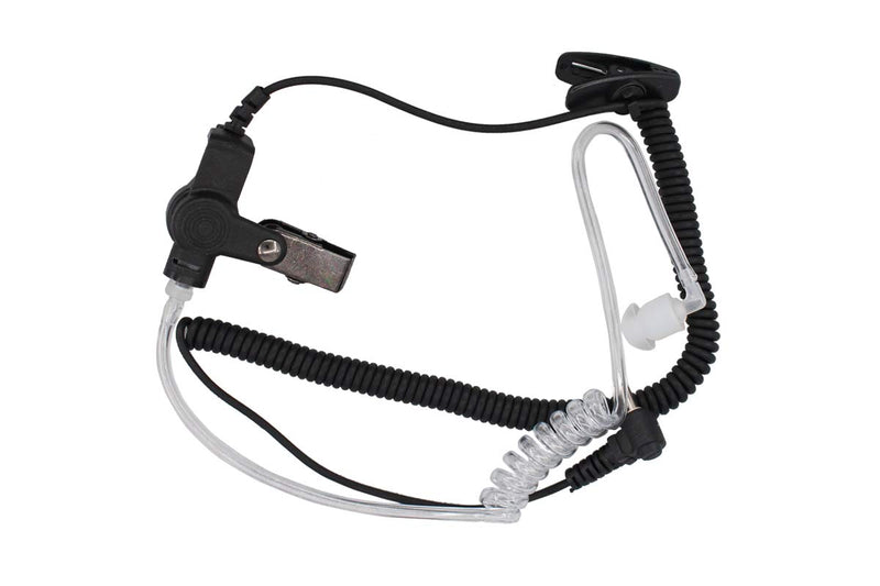 [Australia - AusPower] - 2.5mm Earpiece Headset W/Coiled Tube for Harris Police Radio XG25 XG75 P7300 for Motorola Kenwood 