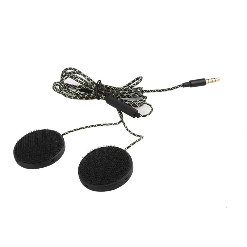 [Australia - AusPower] - Goick Helmet Headset-Motorcycle Helmet Headset Headset Speaker Supports Hands-Free Calling Motorcycle Helmet Headset(Black) 