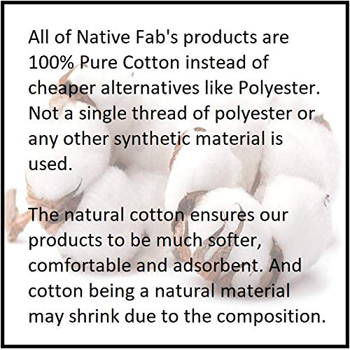 [Australia - AusPower] - Native Fab Cloth Dinner Napkins Set of 12 Cotton 17x17 Absorbent Soft Restaurant Hotel Quality - Cocktail Napkins, Wedding Dinner Napkins - Everyday Use, Easy Care Washable - Light Blue 