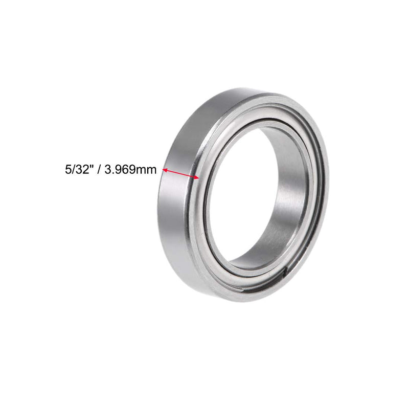 [Australia - AusPower] - uxcell R1212ZZ Deep Groove Ball Bearing 1/2-inchx3/4-inchx5/32-inch Shielded Z2 Lever Bearings 10pcs 1/2"x3/4"x5/32" 