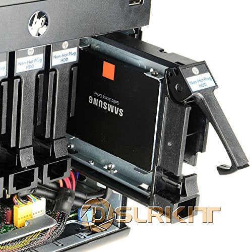 [Australia - AusPower] - DSLRKIT 2.5" SSD to 3.5" SATA Hard Disk Drive HDD Adapter Caddy Tray CAGE Hot Swap Plug 