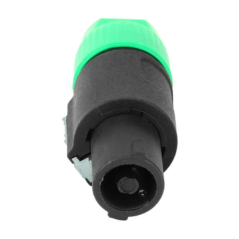 [Australia - AusPower] - 1/4 Inch Female to Female Coupler Headphones Cable Extension Connector Mono Jack Adapter Joiner Waterproof Audio Speaker Connector (Green) Green 