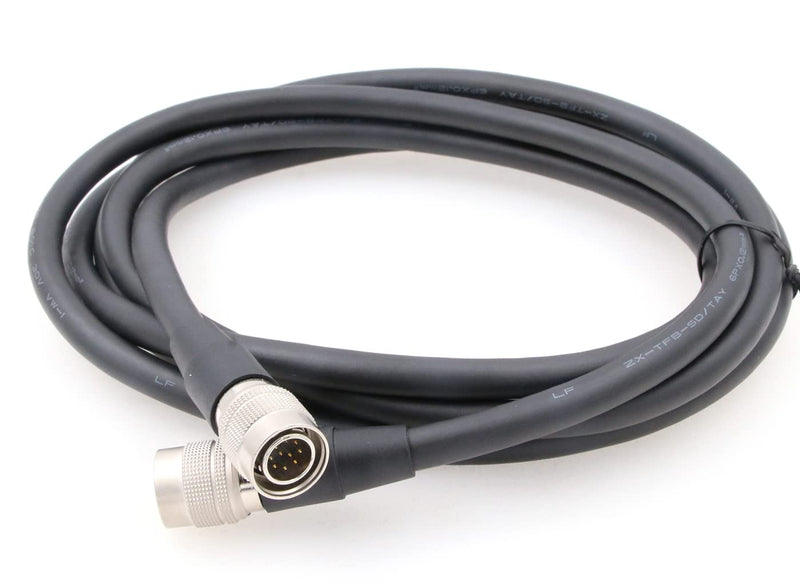 [Australia - AusPower] - ZBLZGP RCP OCP ROP Remote Control Cable Hirose 10 Pin Male to Female for Panasonic 300/50 Studio Camera RC10 CCU MSU (2M) 2M 