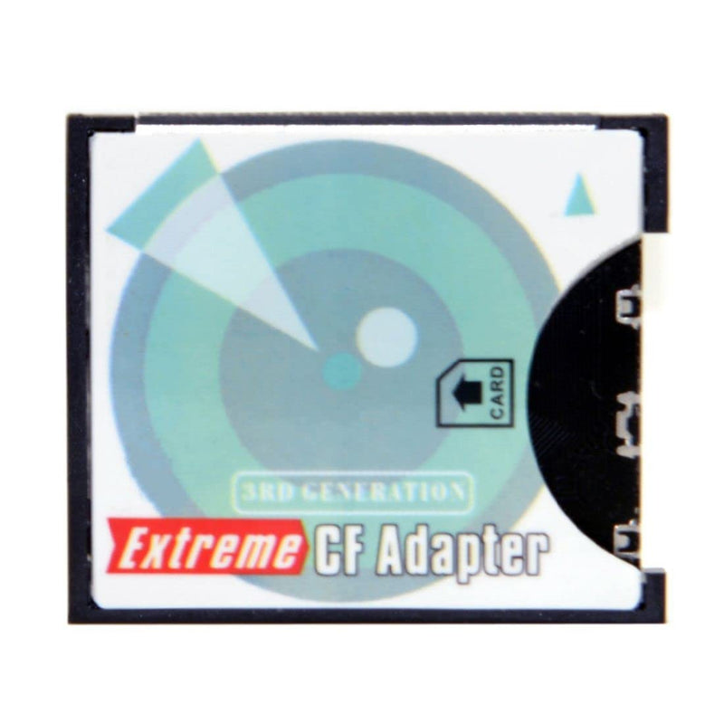 [Australia - AusPower] - CY SD SDHC SDXC to CF Compact Flash Memory Card Adapter Reader Type I High-Speed Extreme CF to SD Card Reader Adapter blue 