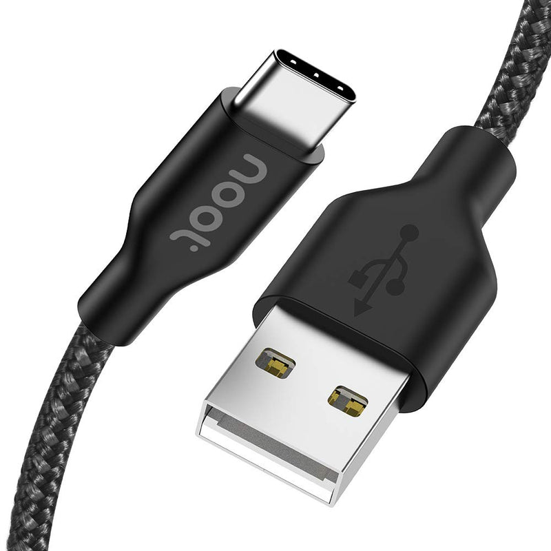 [Australia - AusPower] - noot products 2-Pack Charger Cable for Google Pixel 6/6Pro/5a/5/4a/4/4XL/3a XL/2/2XL/3/3XL Samsung Galaxy S21,S20,S20 FE,S10,S9,S8,A72,A52,A32,A71,A51 Braided 6FT USB Type C to A Fast Charging Cable 