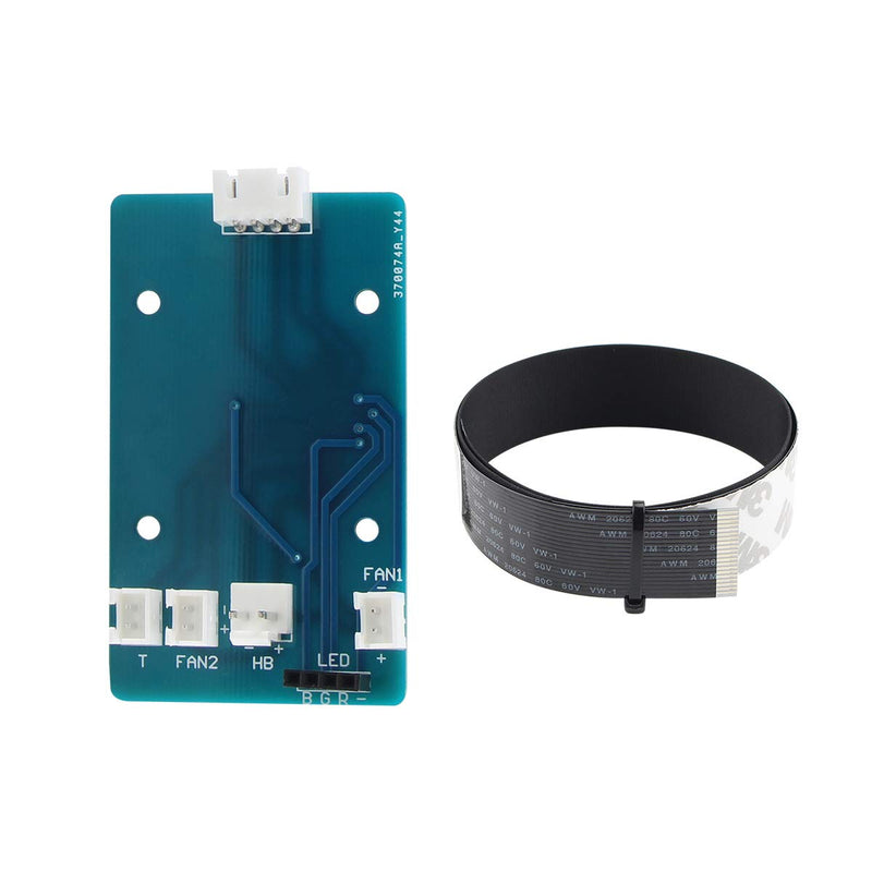[Australia - AusPower] - Imdinnogo 3D Printer Replacement Part Transfer Extruder Board Controller with FPC 20 Pin Ribbon Cable No Bend Compatible with Artileri Sidewinder X1 Accessories 