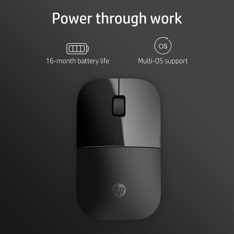 [Australia - AusPower] - Z3700 WIRELESS MOUSE BLACK ONYX GLOSSY 