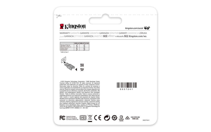 [Australia - AusPower] - Kingston MobileLite Plus USB 3.2 microSDHC/SDXC UHS-II Card Reader (MLPM) 