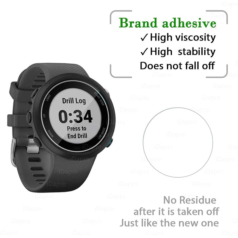[Australia - AusPower] - Screen Protector for SAMSUNG Galaxy Watch 4 Classic 42mm Smartwatch [4 Pack], iDaPro Tempered Glass Anti-Scratch Bubble-Free Easy Installation 
