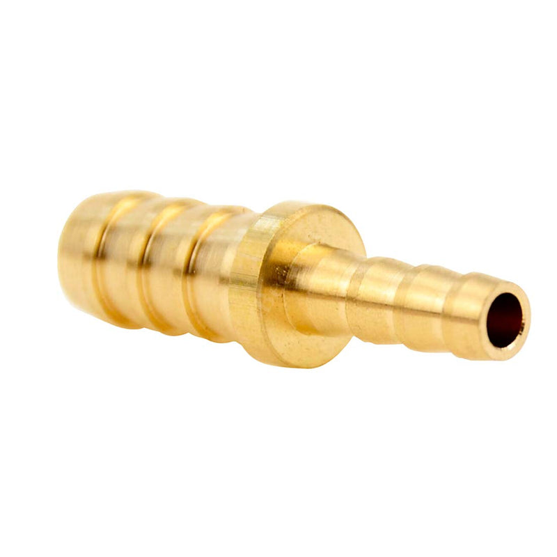 [Australia - AusPower] - Beduan Brass Hose Barb Reducer, 3/8" to 5/16" Barb Hose ID, Reducing Barb Brabed Fitting Splicer Mender Union Air Water Fuel 3/8 -5/16 1 