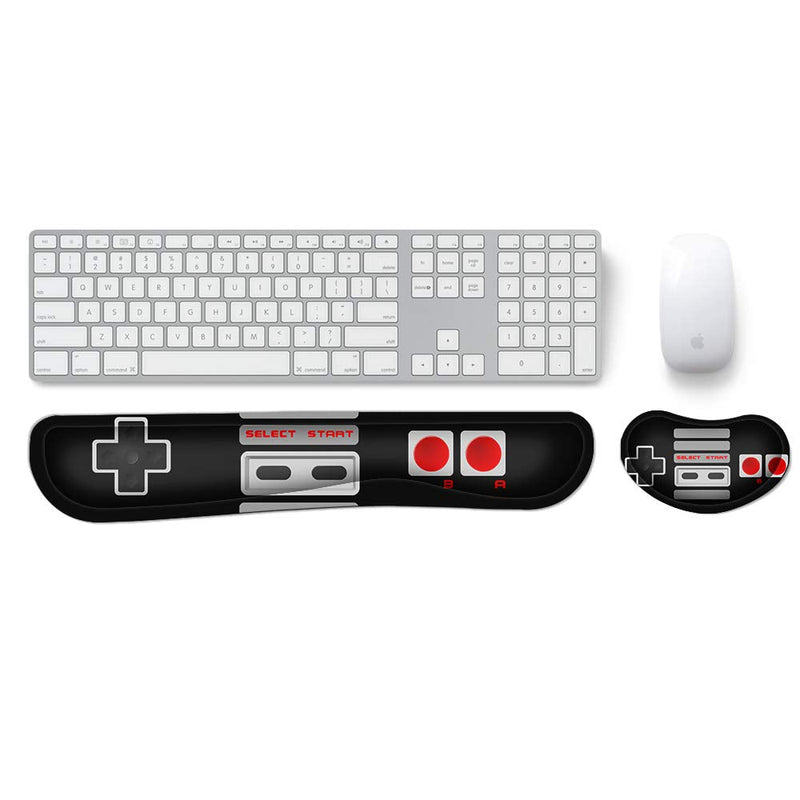 [Australia - AusPower] - KBSING Keyboard Wrist Rest Pillow Pad and Mouse Wrist Support for Office, Game,Computer, Laptop, Pain Relief Memory Foam Wrist Rest Set (WRT-05) Wrt-05 
