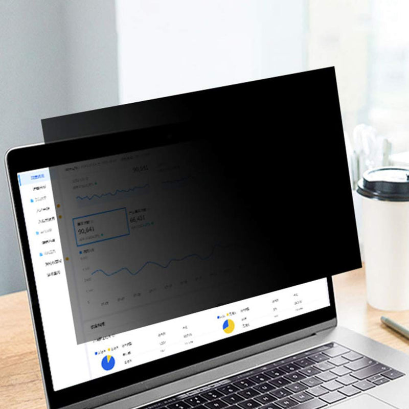 [Australia - AusPower] - SOLUSTRE Computer Privacy Screen Protector Monitor Widescreen Desktop Monitor Privacy Leak- Proof Film (24. 58X13. 82CM) 24.58X13.82CM Black 