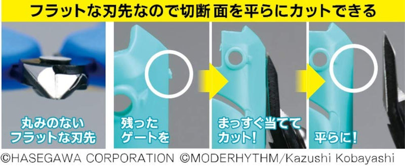 [Australia - AusPower] - GodHand Nipper GH-SG-01 Plastic Cutting Nipper Blue for Plastic Models Japan Import 