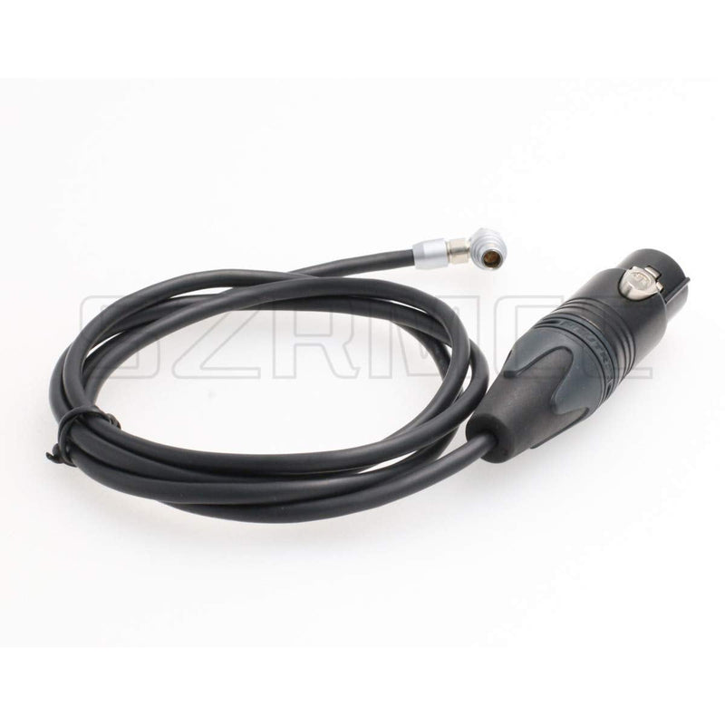 [Australia - AusPower] - SZRMCC Z CAM E2 or ARRI Alexa Mini Camera Audio Input Cable Neutrik XLR 3 Pin Female to 00B 5 Pin (Right Angle, 60cm) Right Angle 