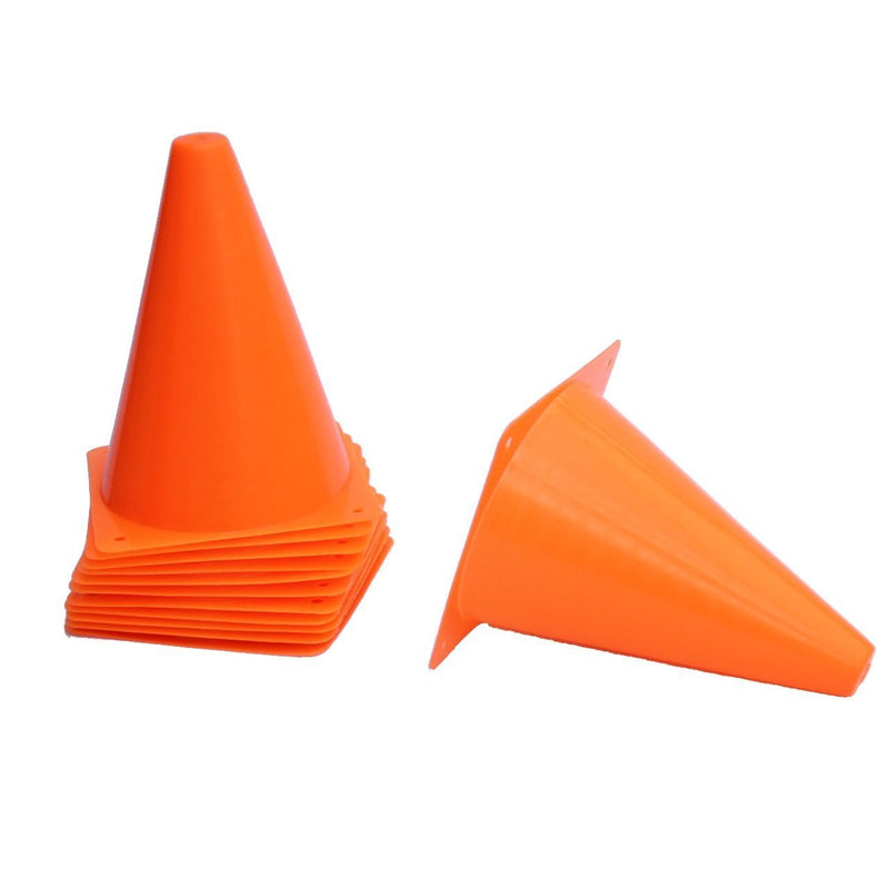 [Australia - AusPower] - Fun Express Set of 12 Sport Training Traffic Cones Soccer Cone Orange 