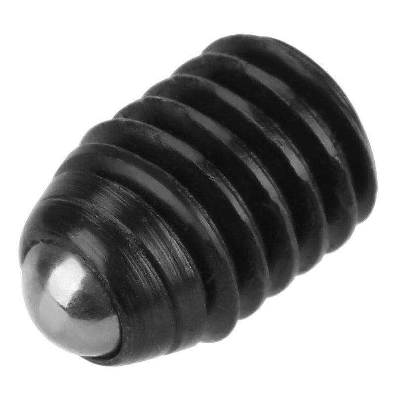 [Australia - AusPower] - 10pcs M6 Screw Thread Ball Plunger Hex Socket Spring Plunger Ball Carbon Steel Ball Spring Plungers Set (M6X8) M6X8 