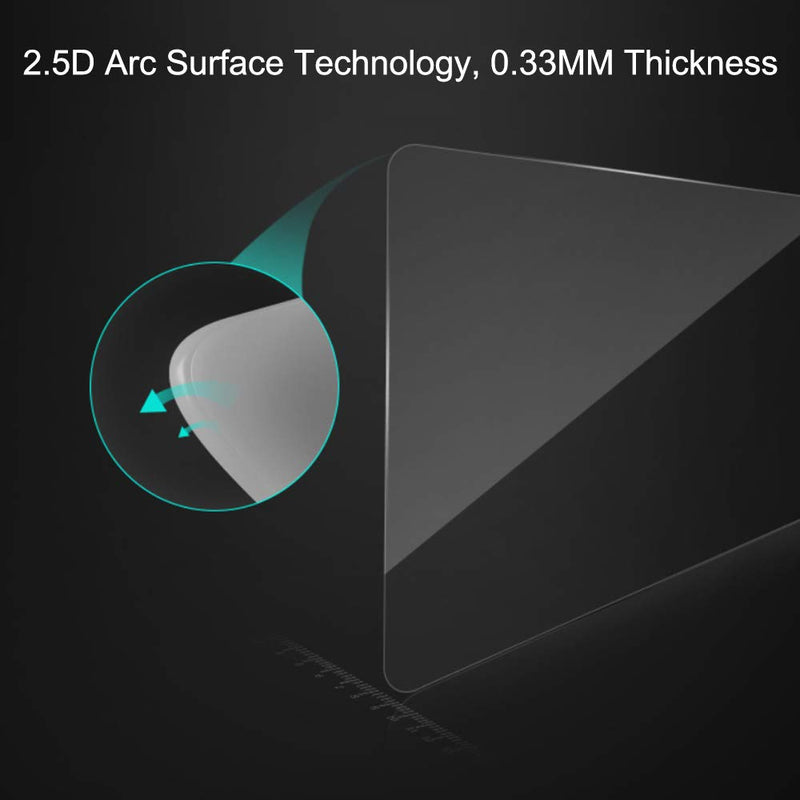 [Australia - AusPower] - Carwiner Compatible with Dodge Ram Matte Screen Protector 12 Inch 2019 2020 2021 1500 2500 3500 Anti Glare Fingerprint Navigation Protection Tempered Glass Accessories (matte) 