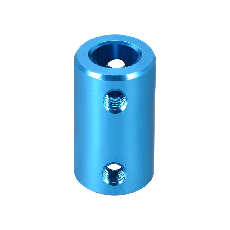 [Australia - AusPower] - uxcell 8mm to 8mm Bore Rigid Coupling Set Screw L25XD14 Aluminum Alloy,Shaft Coupler Connector,Motor Accessories,Blue 