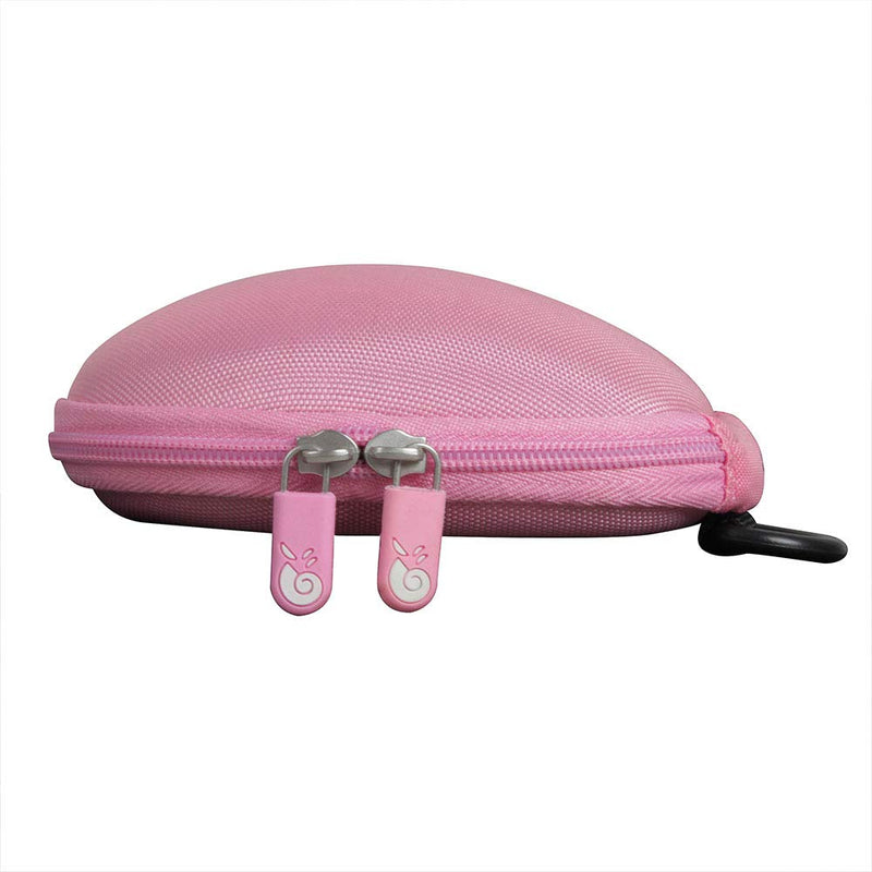 [Australia - AusPower] - Hermitshell Hard Travel Case Fits VicTsing MM057 / HOTWEEMS D-09 / E-YOOSO / PONVIT / POLEYN 2.4G Wireless Portable Mobile Mouse Optical Mice (Only Case) (Pink) Pink 