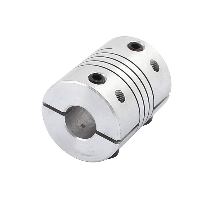 [Australia - AusPower] - Xnrtop 8mm to 8mm Shaft Coupling 25mm Length 20mm Diameter Stepper Motor Coupler Aluminum Alloy Joint Connector for 3D Printer CNC Machine DIY Encoder (Pack of 2? 