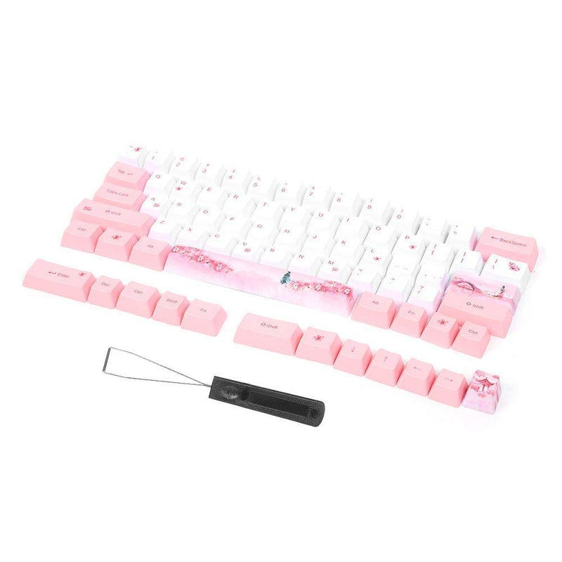 [Australia - AusPower] - Replaceable Keycaps,73 PBT Sublimation Keycaps,with Cute Patterns,Abrasion Resistance,Easy to Install,Suitable for Mechanical Keyboards (#2) #2 