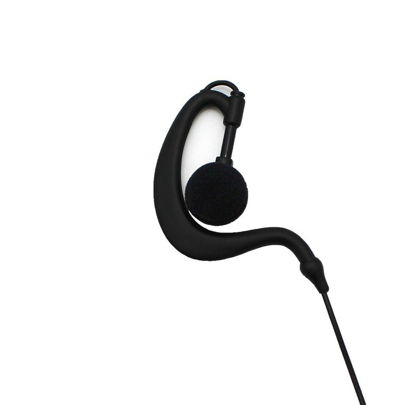 [Australia - AusPower] - GoodQbuy Two Way Radio G Shape Clip-Ear Headset Earpiece with PTT is Compatible with Motorola MH230R MS350R MT350R (Pack of 5) 