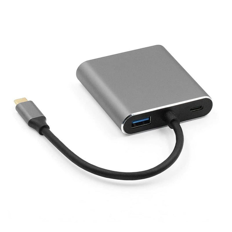[Australia - AusPower] - USB C to Dual HDMI Adapter, 4 in 1 USB Type C Hub with 2 HDMI/USB3.0 /PD Charging, Dual Screen Display USB-C Docking Station for Windows, MacOS 