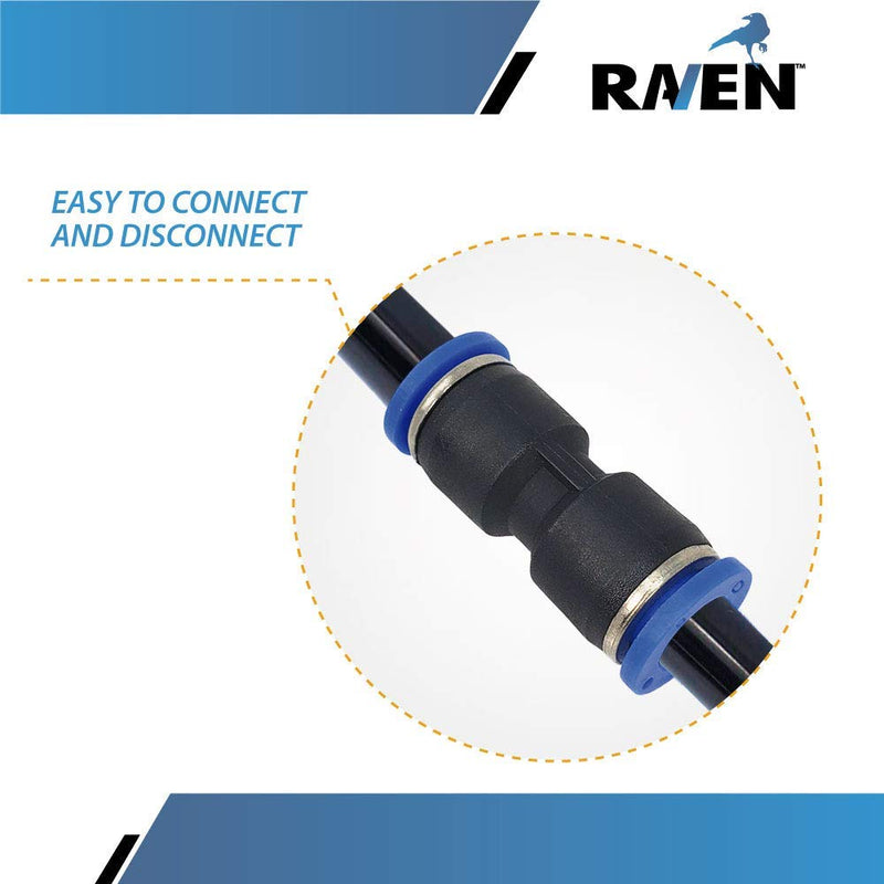 [Australia - AusPower] - Quick Connect Tube Fitting 5/16 or 8mm – Push to Connect Fitting (10) 10 