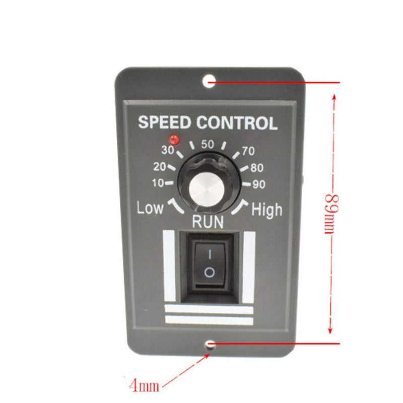 [Australia - AusPower] - DC Motor Controller X0520 20A 12V24V36V48V Motor Speed Control PWM Variable Speed Switch 