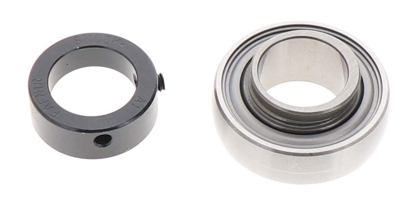 [Australia - AusPower] - TIMKEN RA100RRB AG Beveled Narrow Inner Ring Ball Bearing Insert with Eccentric Lock 