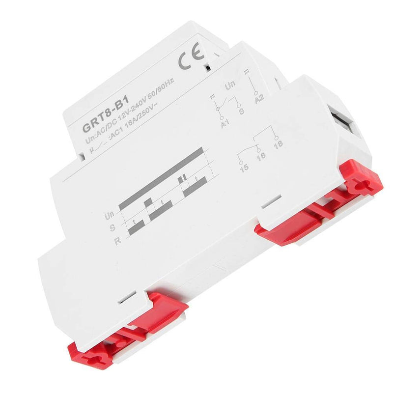 [Australia - AusPower] - GRT8-B1 AC/DC 12V~240V Delay Time Relay Mini Power Off Delay Time Relay DIN Rail Type with LED Indicators 