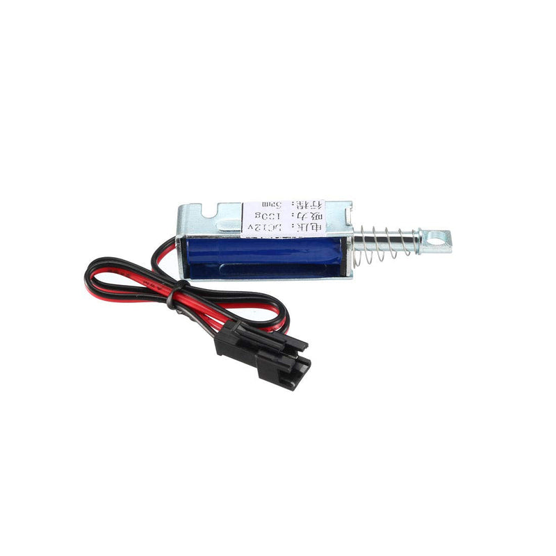 [Australia - AusPower] - uxcell DC 12V 2A 5mm Electromagnetic Solenoid Lock Pull Type for Electirc Lock Cabinet Door Lock 
